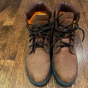 Sebago Brown Leather Ankle Boots US 7
